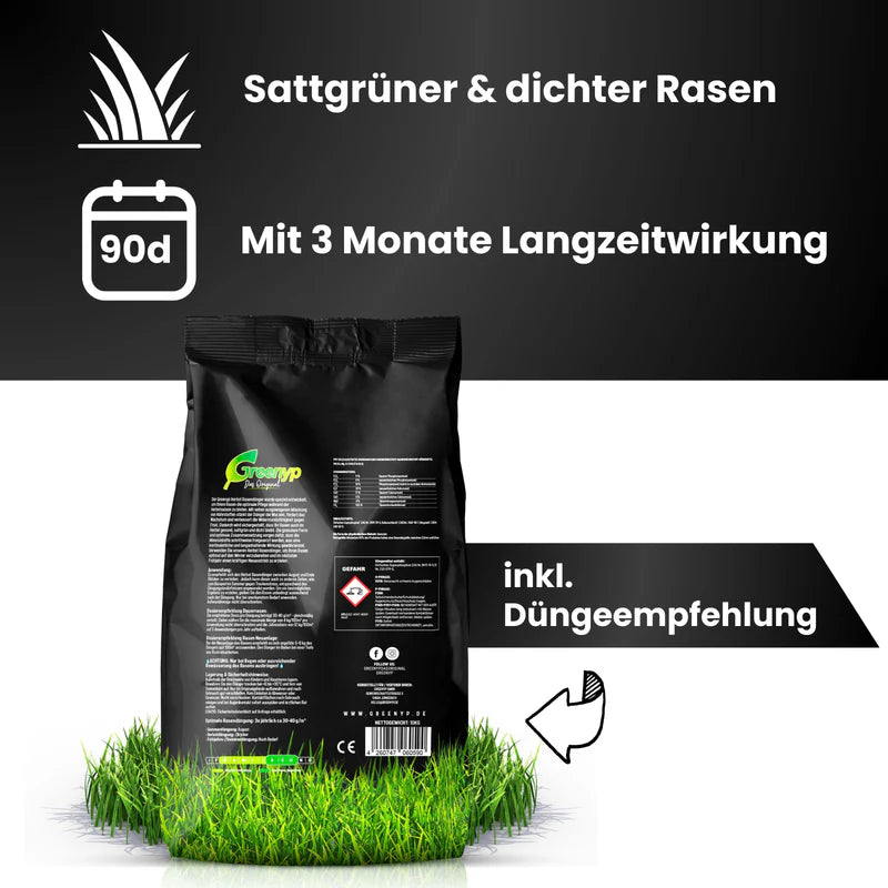 Greenyp Langzeit Rasendünger Langzeitdünger Dünger
