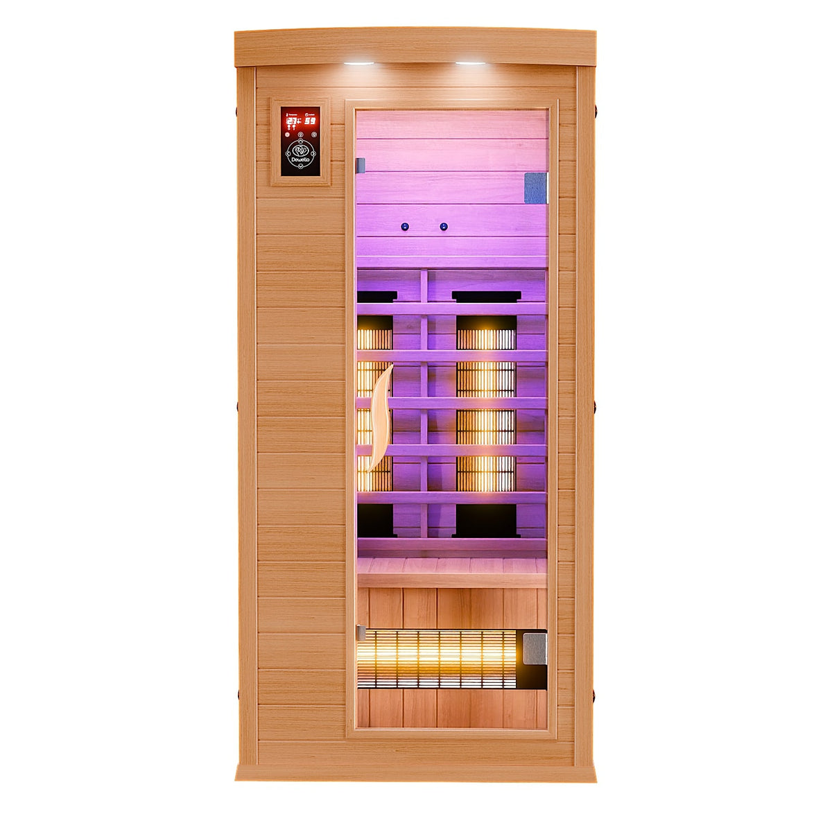 Dewello Infrarotkabine PIERSON 90x90 Dual-Therm