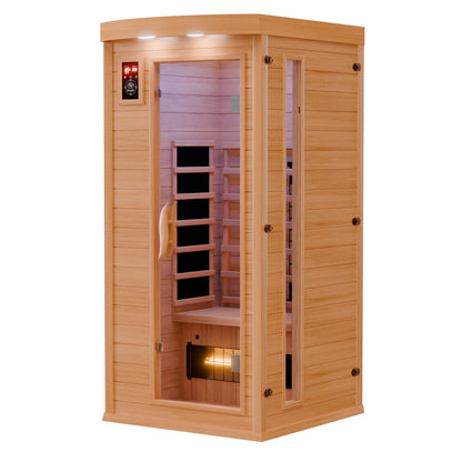 Dewello Infrarotkabine PIERSON 90x90 Dual-Therm