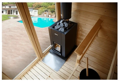 Harvia Linear 18 Compact Saunaofen Holz mit BimSchV 2 14,3 kW Holzofen