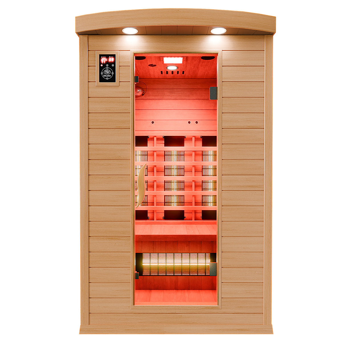 Dewello Infrarotkabine HYDER 115cm x 105cm