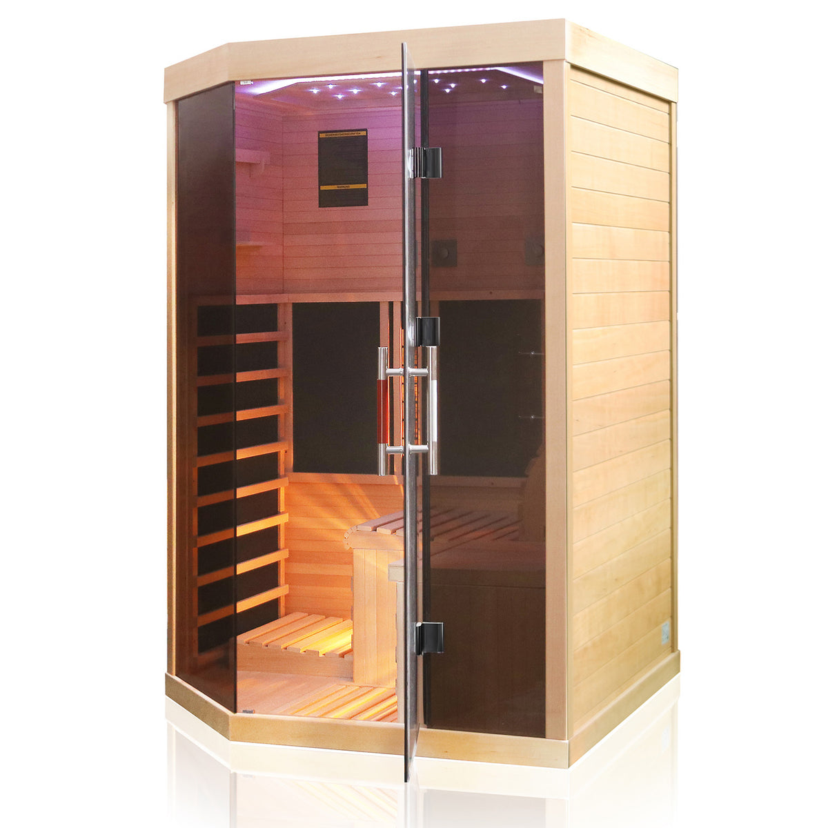 Dewello Infrarotkabine OTTAWA 140x120