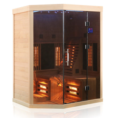 Dewello Infrarotkabine OTTAWA 140x120