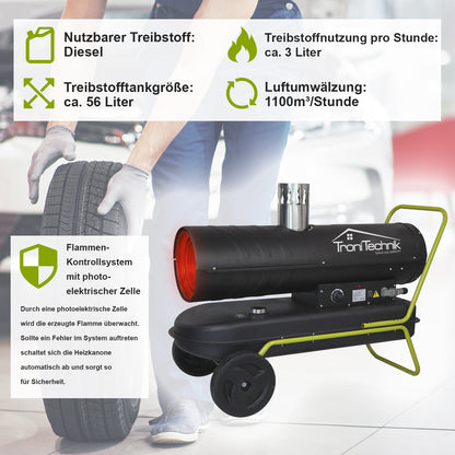 Diesel Heizkanone TT-HK-245 (30kW) Heizgerät