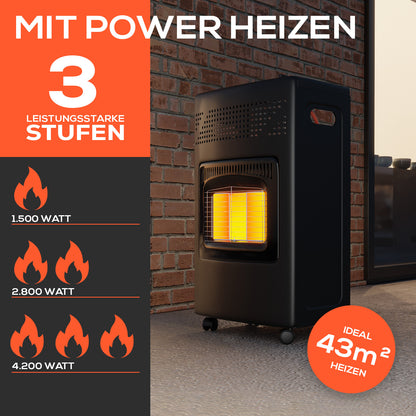 TroniTechnik Heizgerät Gasheizer Heizung