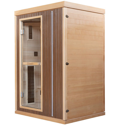 Dewello Infrarotkabine MELVILLE 130x105 Dual-Therm