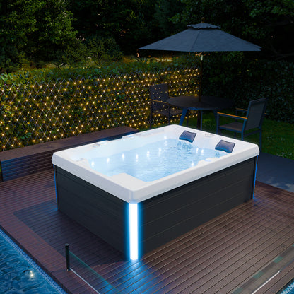 Outdoor Whirlpool Elba 210x150cm