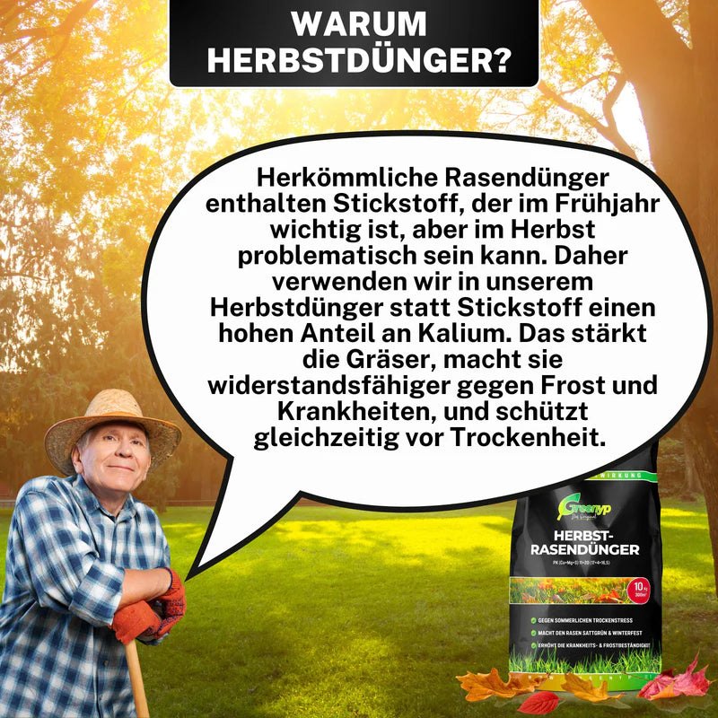 Greenyp Herbstrasendünger