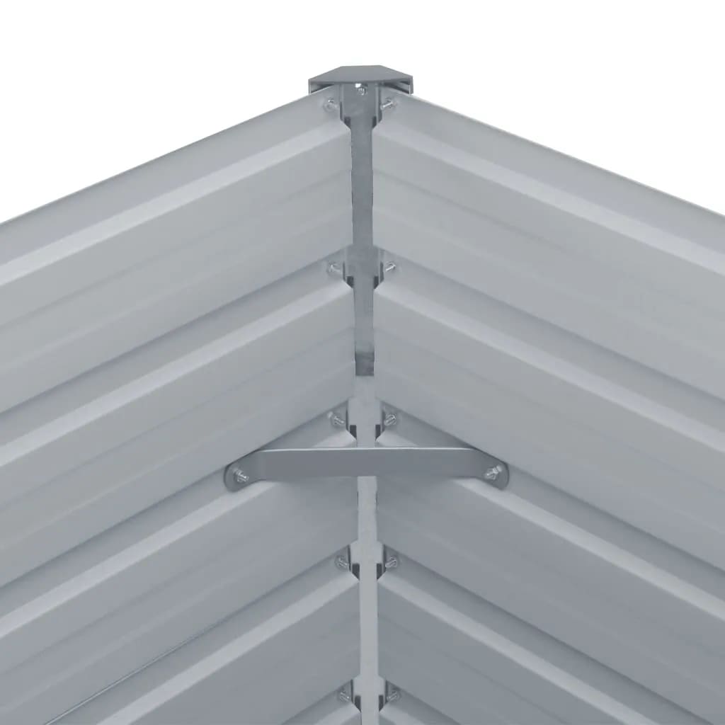 Hochbeet 160 X 80 X 77 Cm Verzinkter Stahl