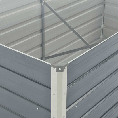 Hochbeet 160 X 80 X 77 Cm Verzinkter Stahl