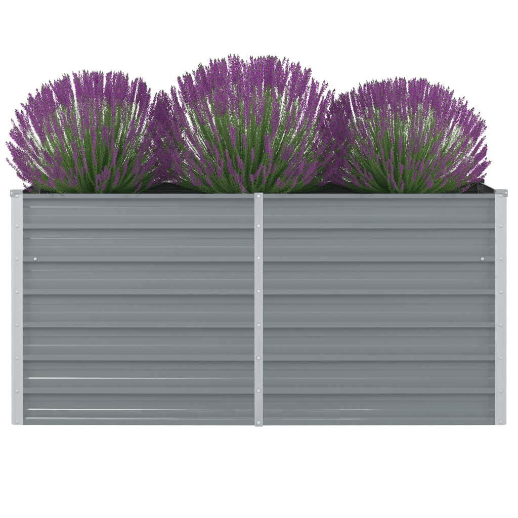 Hochbeet 160 X 80 X 77 Cm Verzinkter Stahl