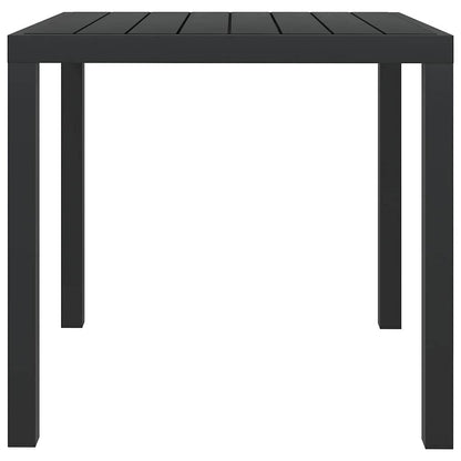 Gartentisch Aluminium Und Wpc