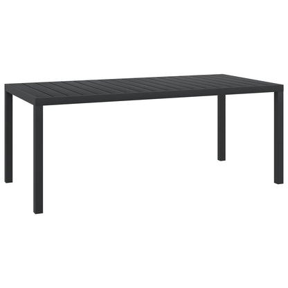 Gartentisch Aluminium Und Wpc