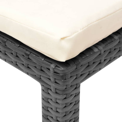 Sonnenliege Mit Auflage Poly Rattan