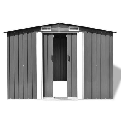 Gartenschuppen Metall 257 X 205 X 178 Cm