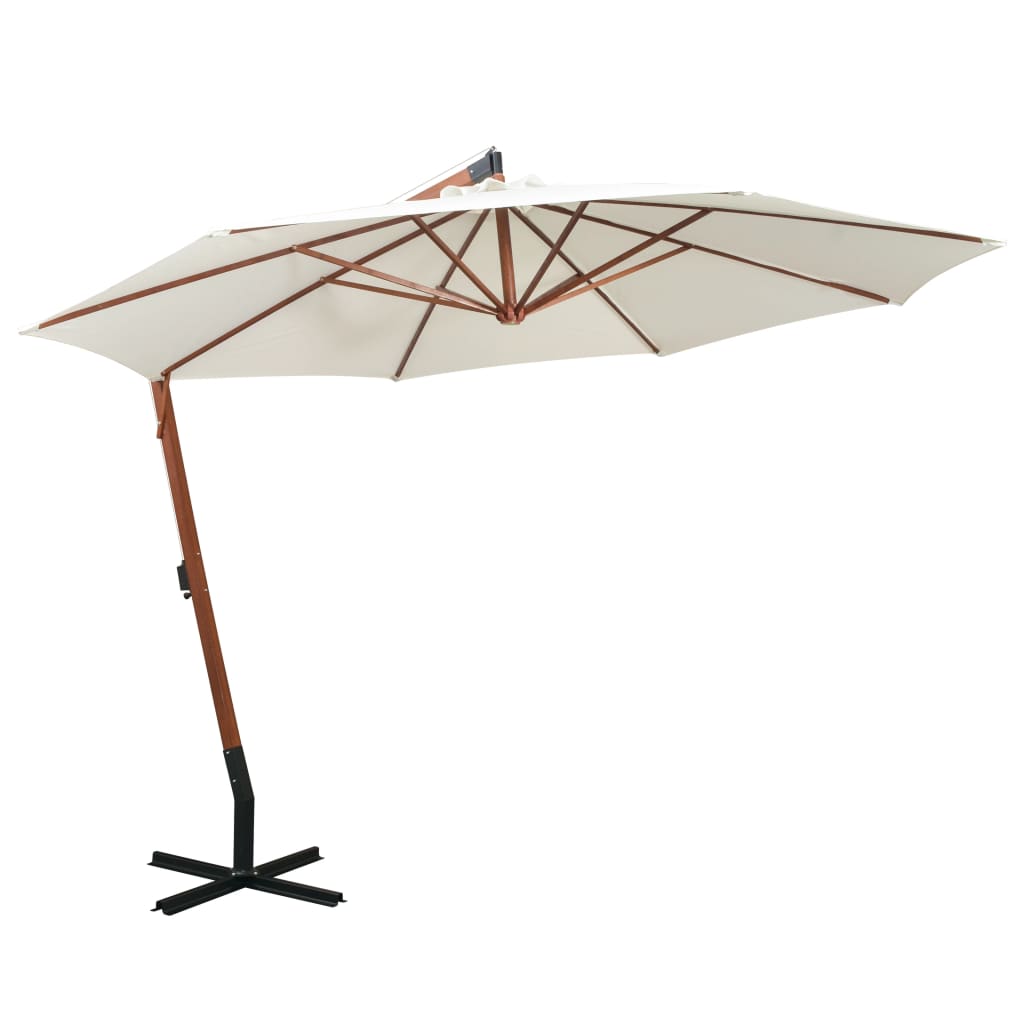 Ampelschirm 350 Cm Holzmast