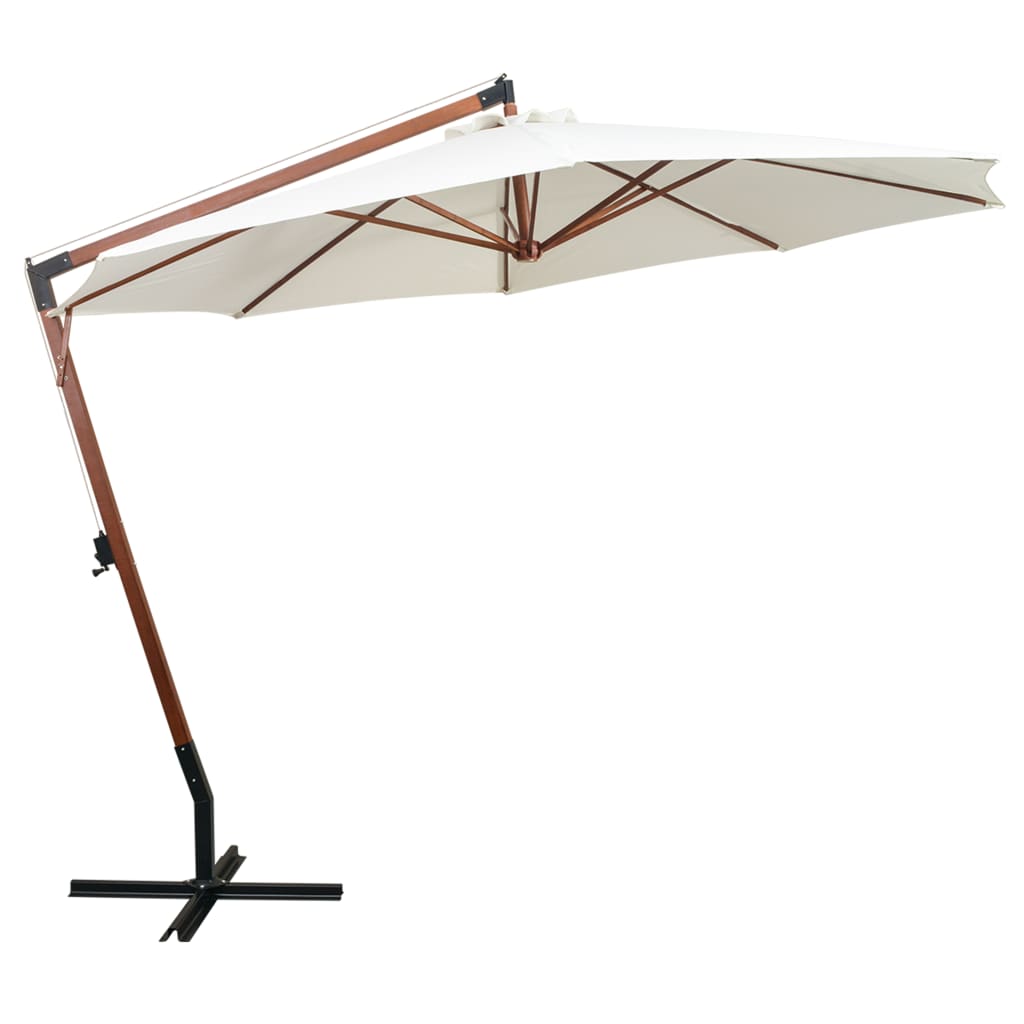 Ampelschirm 350 Cm Holzmast