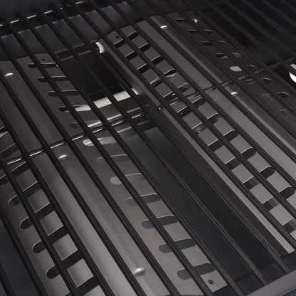 Gasgrill 2+1 Flammen Schwarz Und Silbern