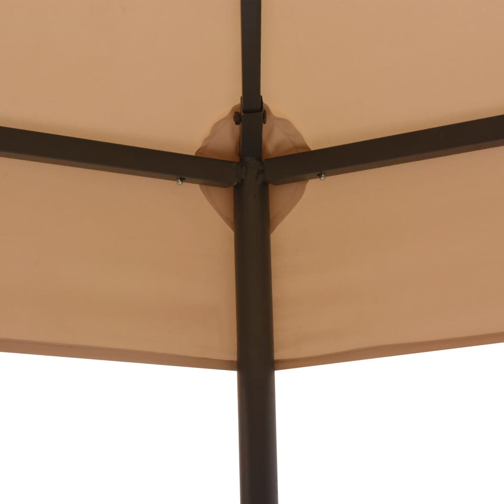 Gartenpavillon Partyzelt Hexagonal 323X265 Cm