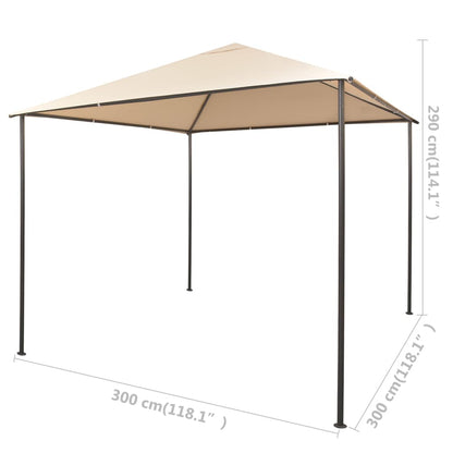 Pavilion Partyzelt Überdachung 3X3 M Stahl