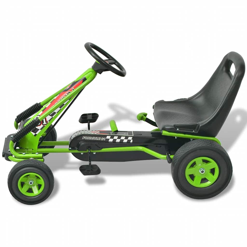 Pedal Go-Kart Mit Verstellbarem Sitz