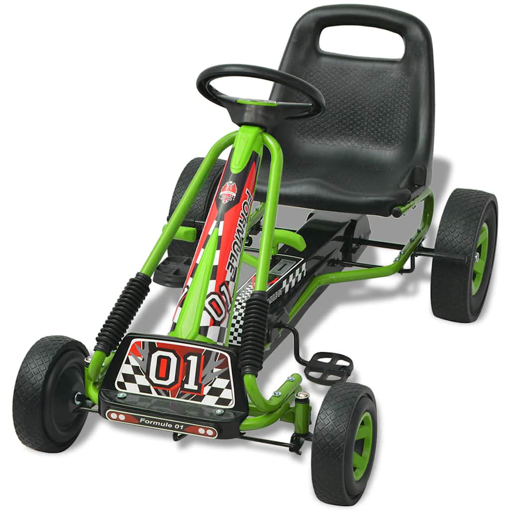 Pedal Go-Kart Mit Verstellbarem Sitz