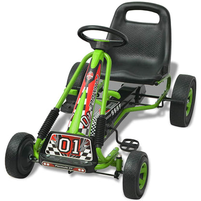 Pedal Go-Kart Mit Verstellbarem Sitz