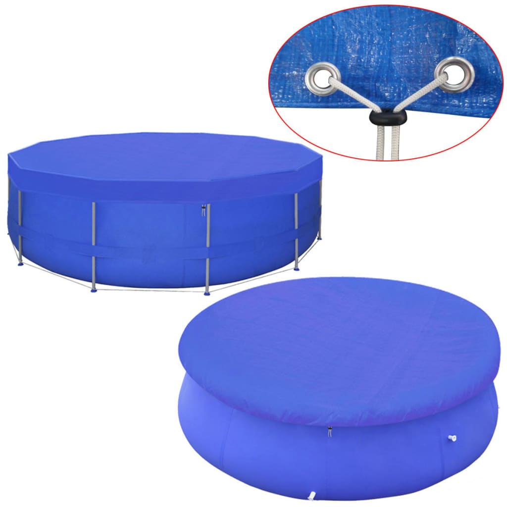 Poolabdeckung Pe Rund 540 Cm 90 G/M²
