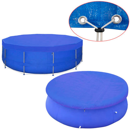 Poolabdeckung Pe Rund 540 Cm 90 G/M²