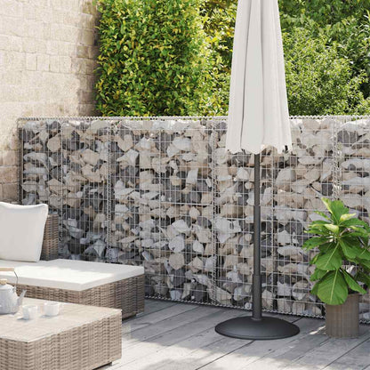 Gabionenkorb Pflanzkasten Gemüse-Hochbeet Stahl 300×30×50 Cm