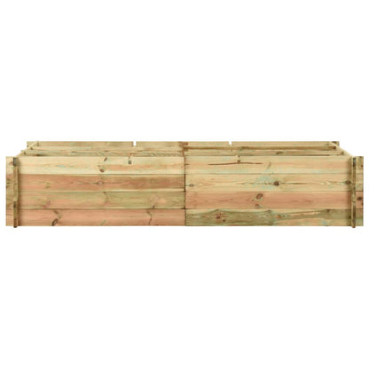 Hochbeet Kiefernholz Imprägniert 197X100X40 Cm
