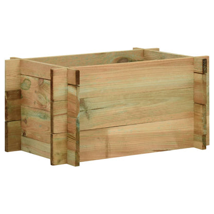 Pflanzkübel Hochbeet Kiefernholz Imprägniert 40 Cm