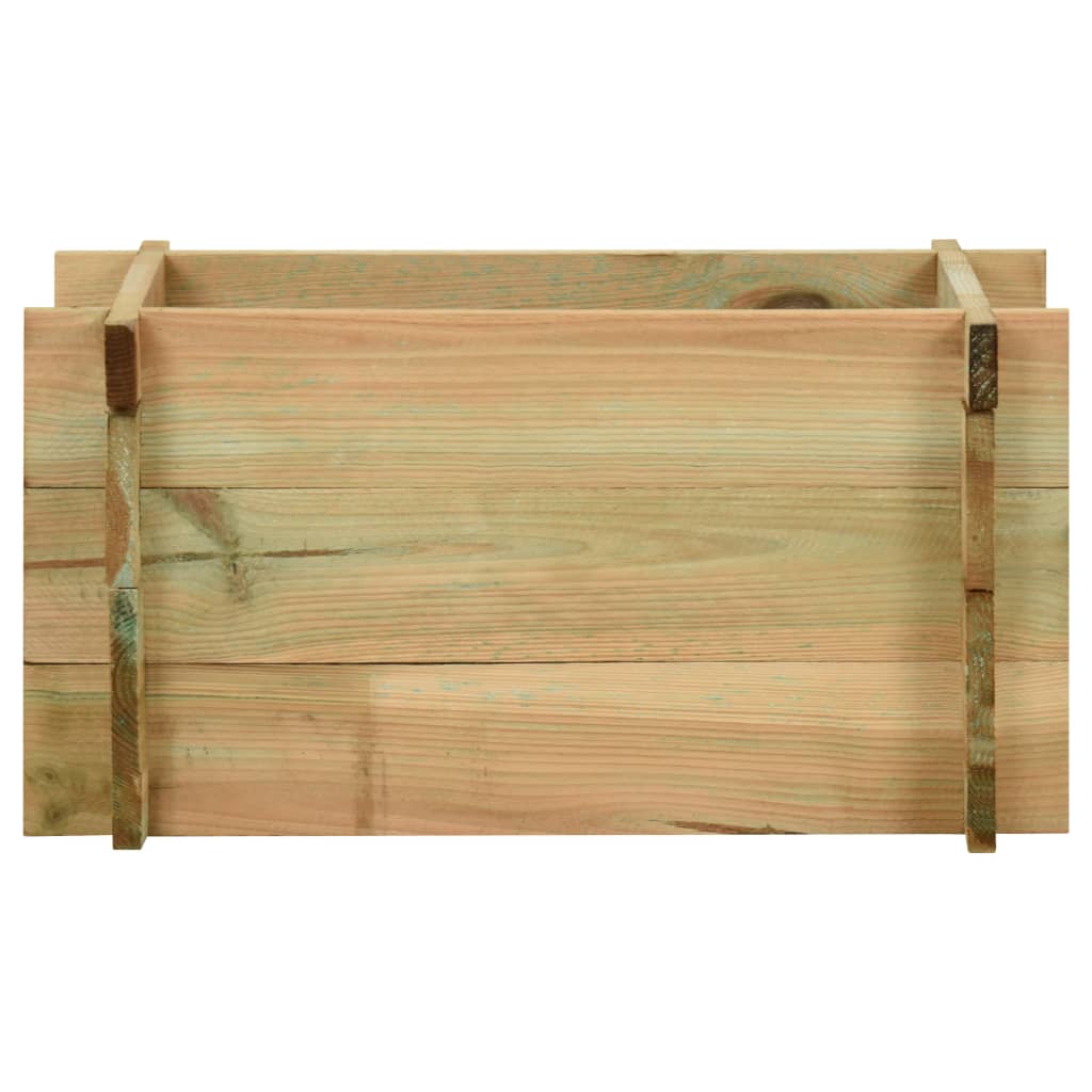 Pflanzkübel Hochbeet Kiefernholz Imprägniert 40 Cm
