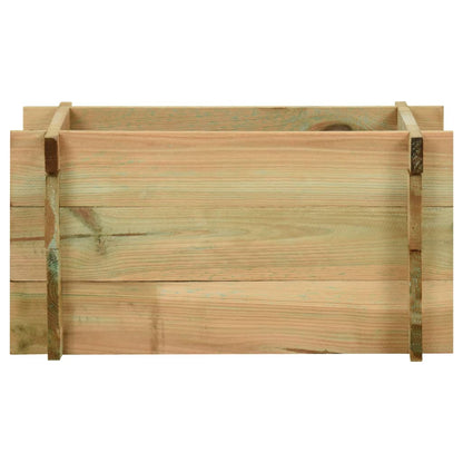 Pflanzkübel Hochbeet Kiefernholz Imprägniert 40 Cm
