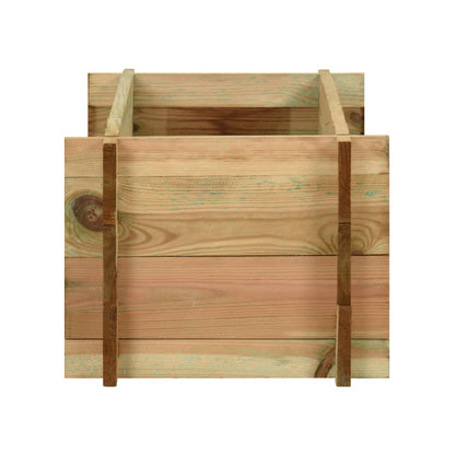 Pflanzkübel Hochbeet Kiefernholz Imprägniert 80 Cm