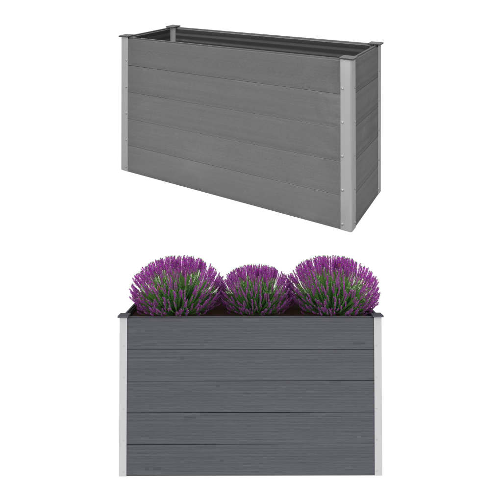 Garten-Hochbeet Wpc 150 X 50 X 91 Cm