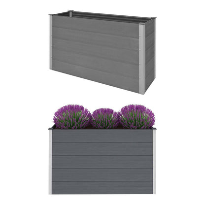 Garten-Hochbeet Wpc 150 X 50 X 91 Cm