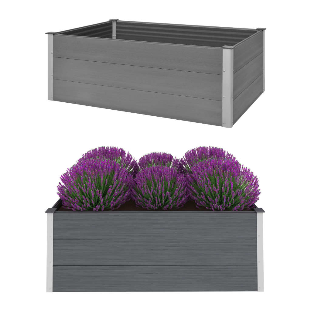 Garten-Hochbeet Wpc 150 X 100 X 54 Cm