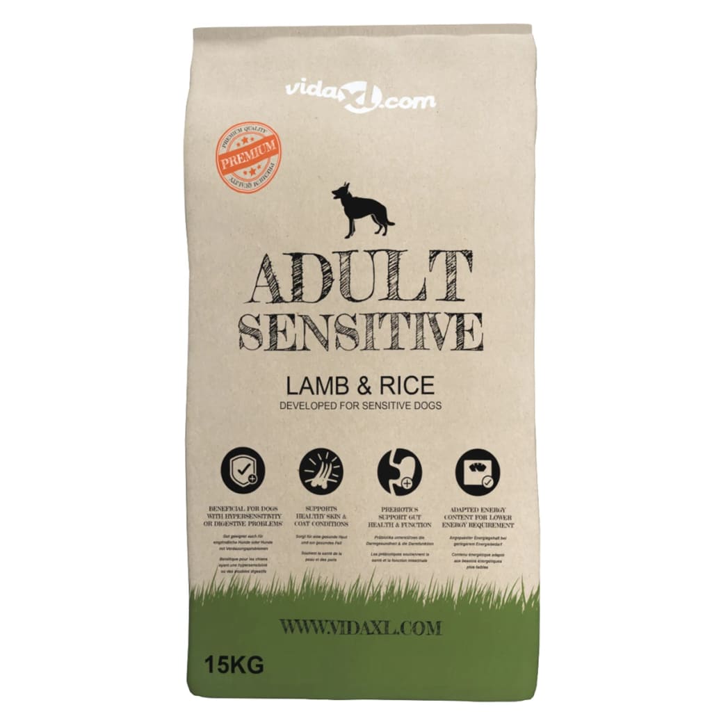 Trockenfutter Für Hunde Adult Sensitive Lamb & Rice