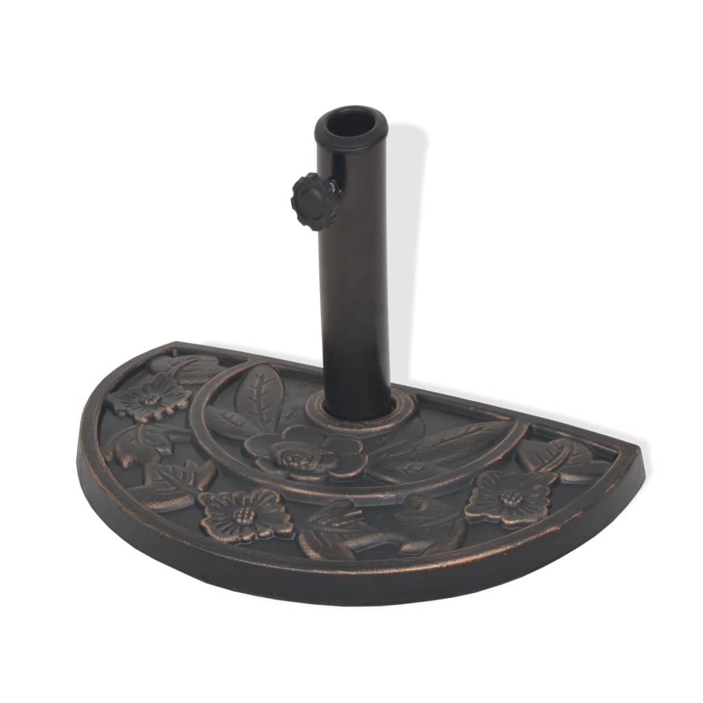 Sonnenschirmständer Harz Bronze 9 Kg