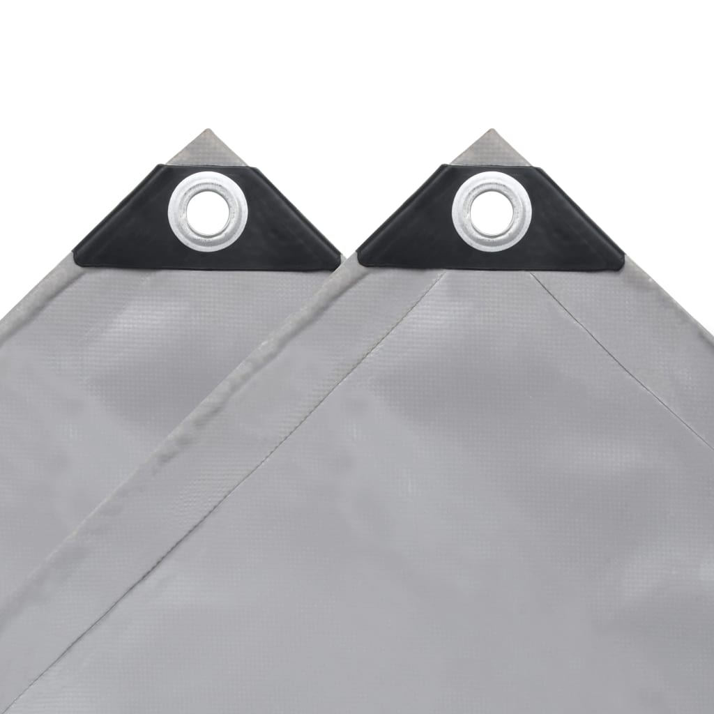 Abdeckplane 650 G/M² 3X3 M Grau