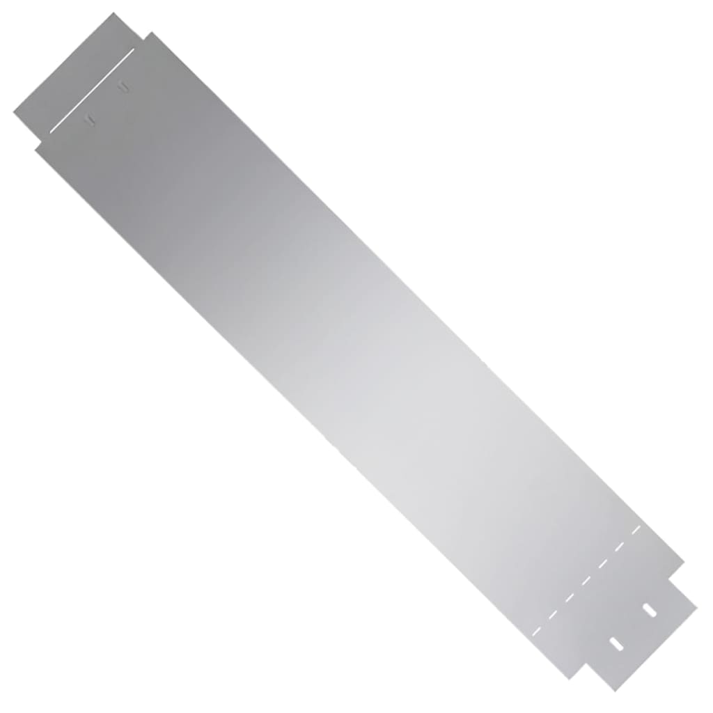 Rasenkanten 15 Stk. Verzinkter Stahl
