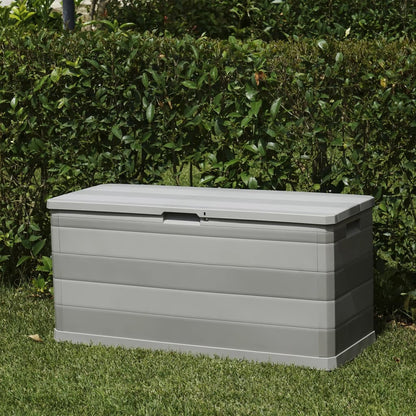 Gartenbox Grau 117×45×56 Cm