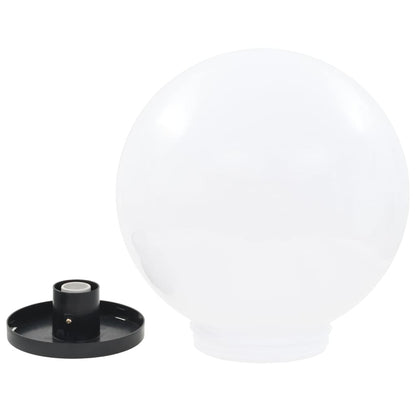 Led-Gartenleuchten 2 Stk. Kugelförmig Pmma