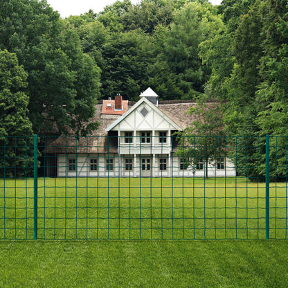 Metallzaun Stahl 20 X 0,8 M Grün
