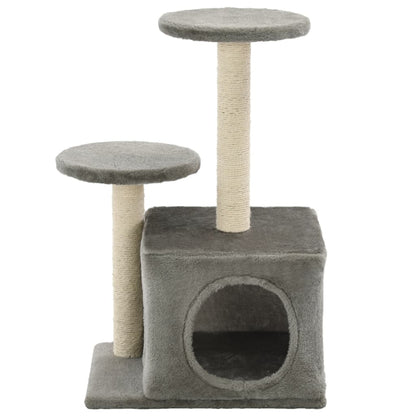 Katzenbaum Mit Sisal-Kratzsäulen 60 Cm