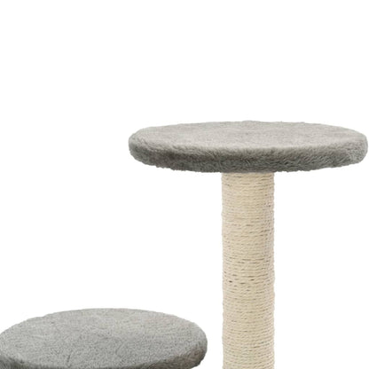 Katzenbaum Mit Sisal-Kratzsäulen 60 Cm
