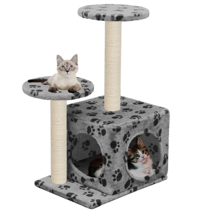 Katzenbaum Mit Sisal-Kratzsäulen 60 Cm