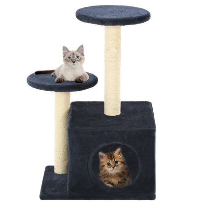 Katzenbaum Mit Sisal-Kratzsäulen 60 Cm