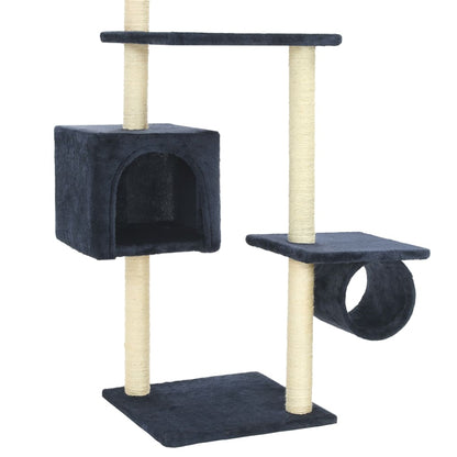 Katzenbaum Mit Sisal-Kratzsäulen 260 Cm